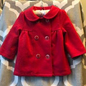 Baby girl red jacket